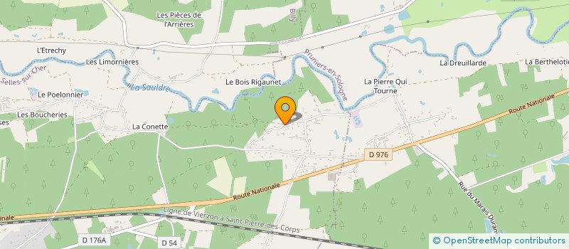 localisation de l'entreprise MGS  SELLES-SUR-CHER