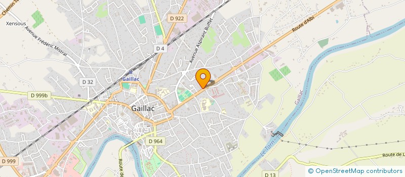localisation de l'entreprise MGS à GAILLAC