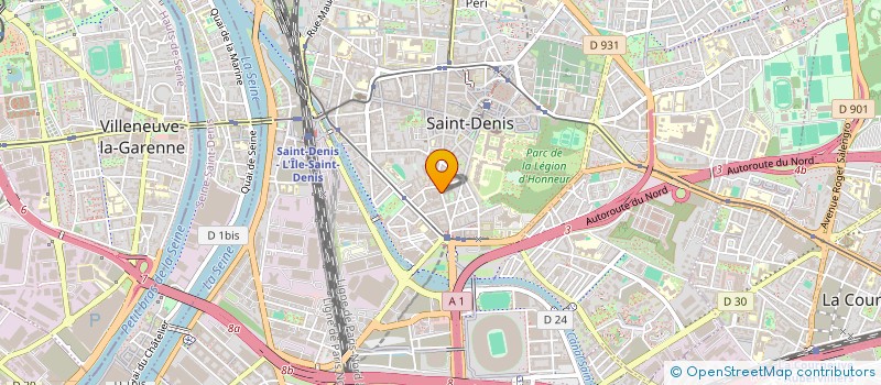 localisation de l'entreprise MGS BTP à SAINT-DENIS
