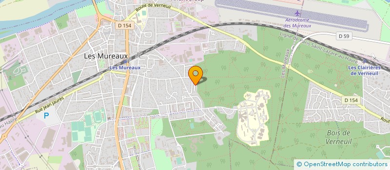 localisation de l'entreprise MGS INFORMATIQUE 78 à MUREAUX (LES)