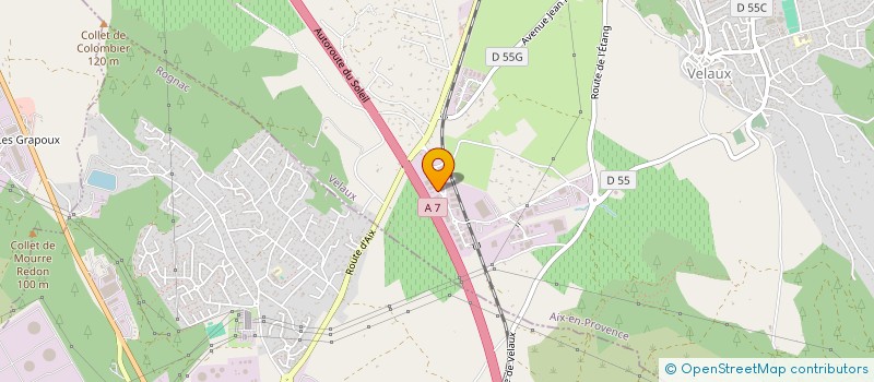 localisation de l'entreprise MGS INVEST  VELAUX
