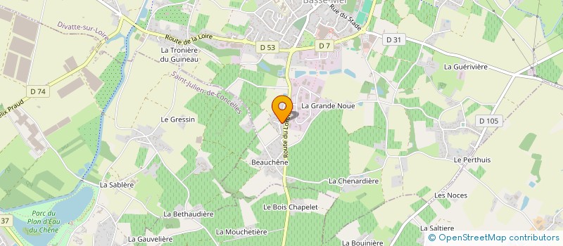 localisation de l'entreprise MGS MAINTENANCE INDUSTRIELLE à SAINT-HERBLAIN