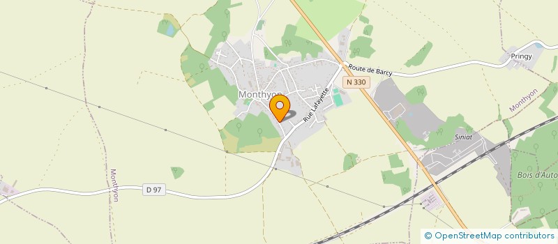 localisation de l'entreprise MGS MANAGEMENT à MONTHYON