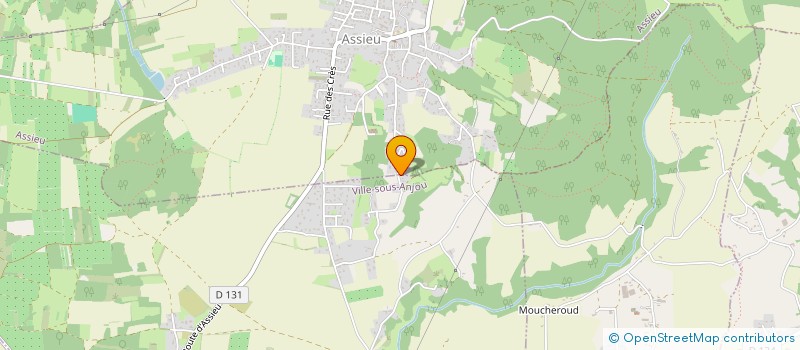 localisation de l'entreprise MGS MECANIQUE GENERALE SERVICES  ASSIEU