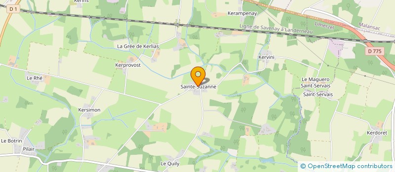 localisation de l'entreprise MGS MENUISERIE à QUESTEMBERT