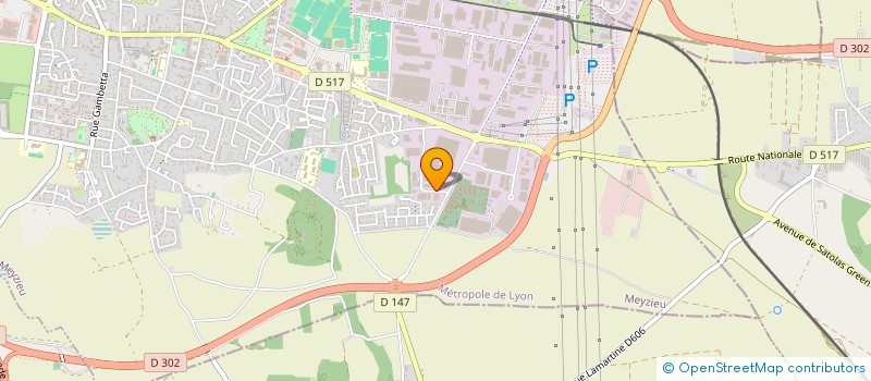 localisation de l'entreprise MGS MEUBLES à MEYZIEU