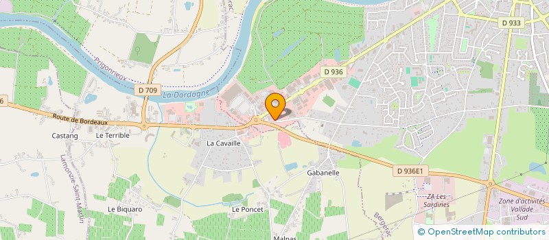 localisation de l'entreprise MGS MOTORS à BERGERAC