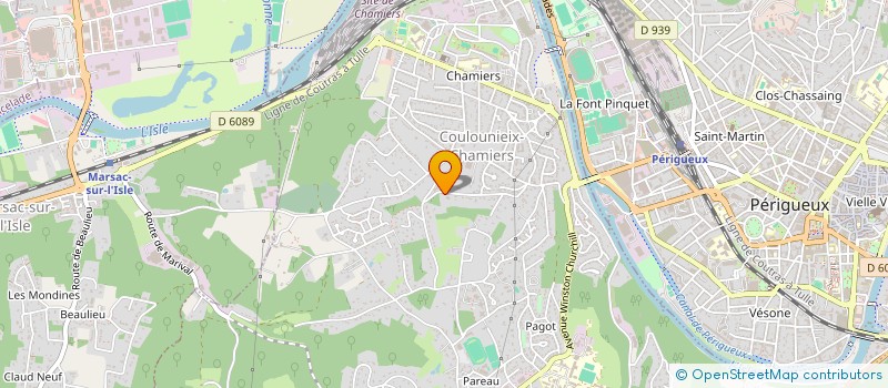 localisation de l'entreprise MGS24  COULOUNIEIX-CHAMIERS