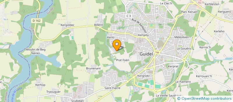 localisation de l'entreprise MGS56  GUIDEL