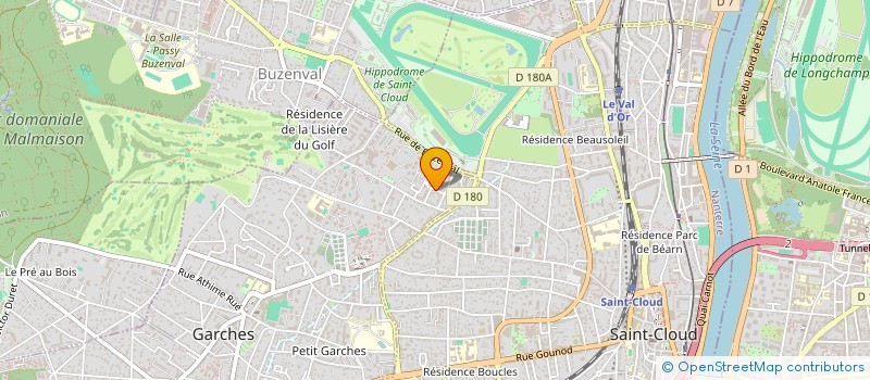 localisation de l'entreprise MGSC EVENT  GARCHES