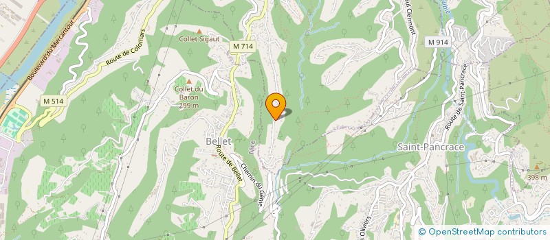 localisation de l'entreprise MGSD  COLOMARS