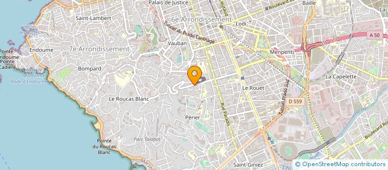 localisation de l'entreprise MGSD à MARSEILLE