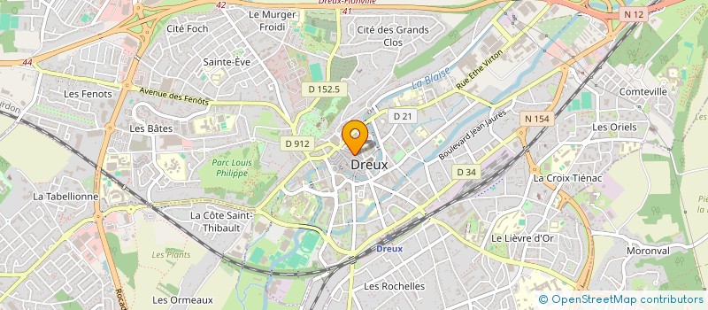 localisation de l'entreprise MGSE CONCEPT à DREUX