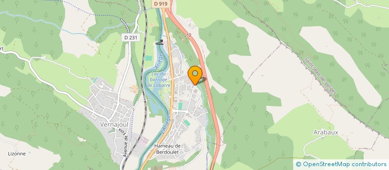 localisation de l'entreprise MGSERVICES  FOIX