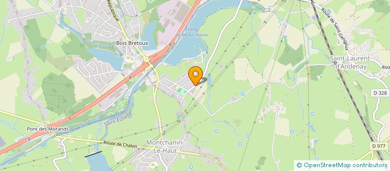 localisation de l'entreprise MGSL MECANIQUE GENERALE  SAINT-LAURENT-D'ANDENAY