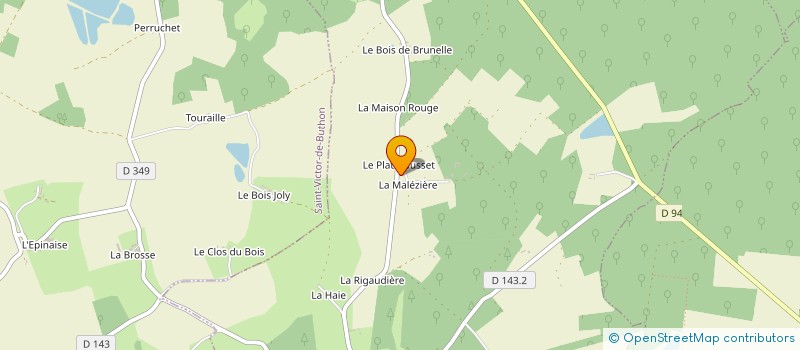 localisation de l'entreprise MGSM à SAINT-ELIPH