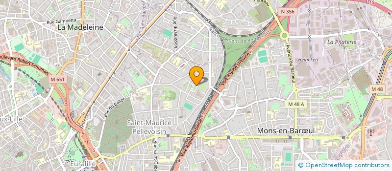 localisation de l'entreprise MGSUITE à LILLE