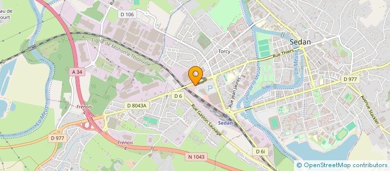 localisation de l'entreprise MGT 08 à SEDAN