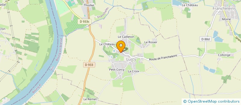 localisation de l'entreprise MGT à LURCY