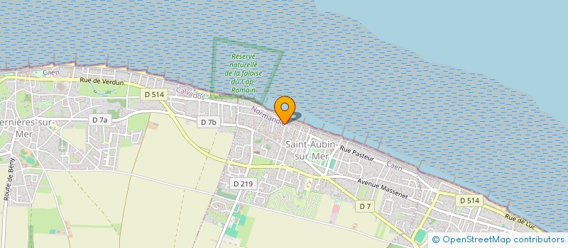 localisation de l'entreprise MGT  SAINT-AUBIN-SUR-MER