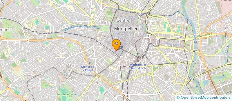localisation de l'entreprise MGT à MONTPELLIER