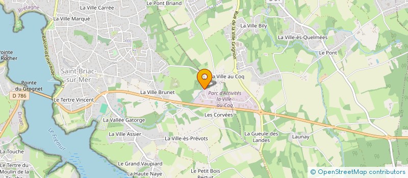 localisation de l'entreprise MGT AERO  SAINT-BRIAC-SUR-MER