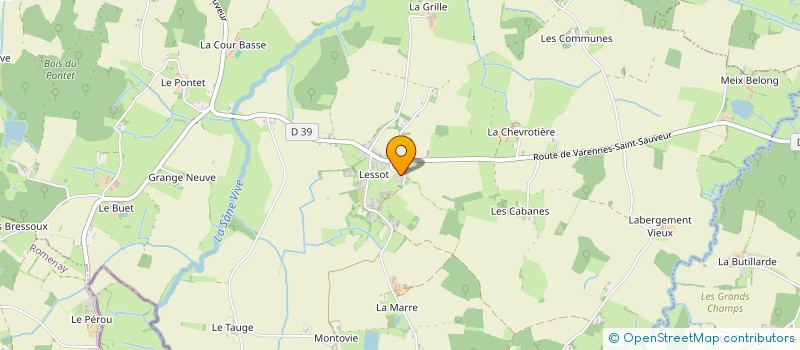 localisation de l'entreprise MGT AUTO BATIMENT à MONTPONT-EN-BRESSE
