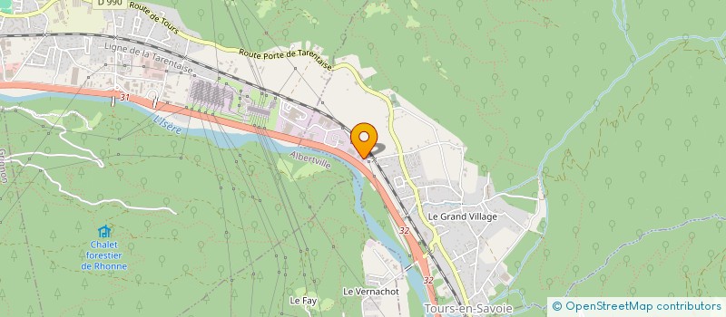 localisation de l'entreprise MGT.COM à TOURS-EN-SAVOIE