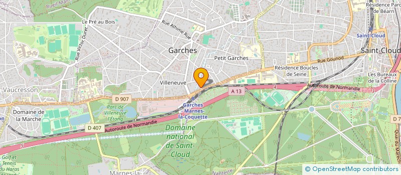 localisation de l'entreprise MGT COMPANY  GARCHES