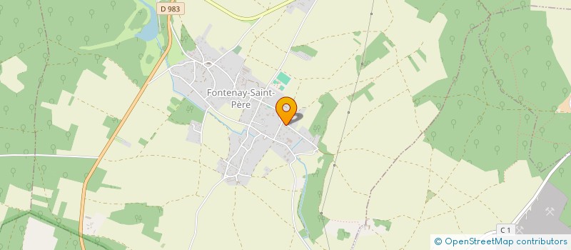 localisation de l'entreprise MGT CONSEIL  FONTENAY-SAINT-PERE