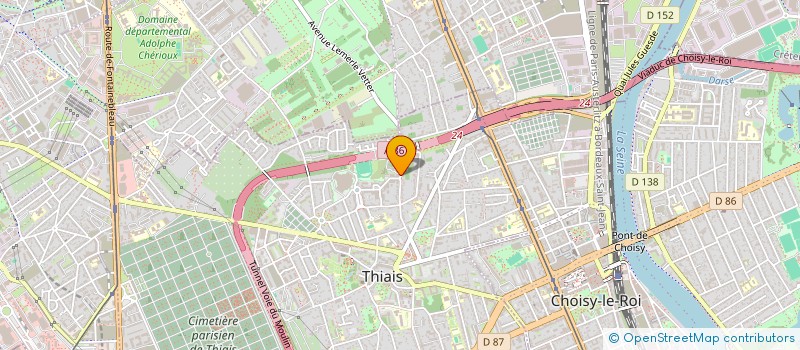 localisation de l'entreprise MGT PLUS CONSULTING à THIAIS