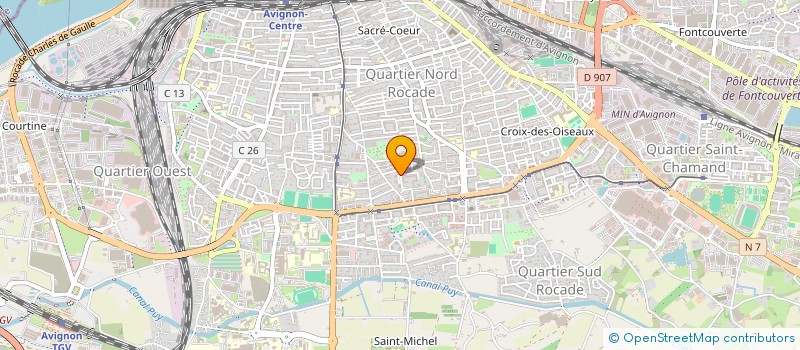 localisation de l'entreprise MGT SASU à AVIGNON