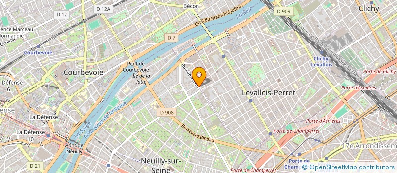 localisation de l'entreprise MGTB-CM à LEVALLOIS-PERRET