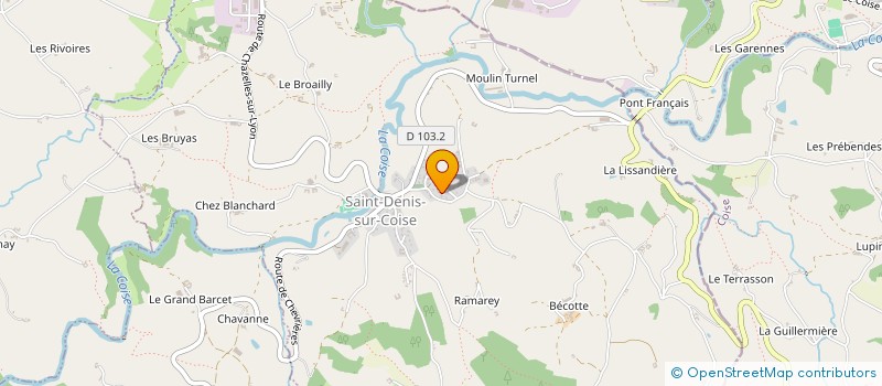 localisation de l'entreprise MGTI HOLDING  SAINT-DENIS-SUR-COISE