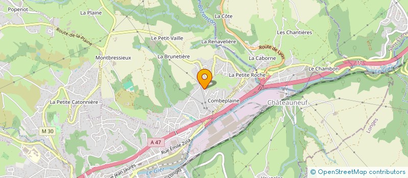 localisation de l'entreprise MGTP à SAINT-JOSEPH