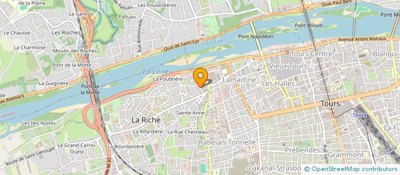 localisation de l'entreprise MGTS CONSTRUCTIONS  LA RICHE