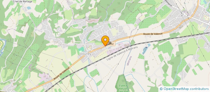 localisation de l'entreprise MGV  VOUREY