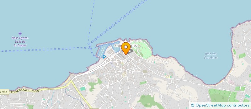 localisation de l'entreprise MGV à SAINT-TROPEZ