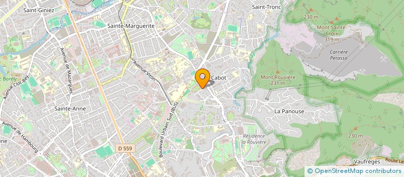localisation de l'entreprise MGV à MARSEILLE