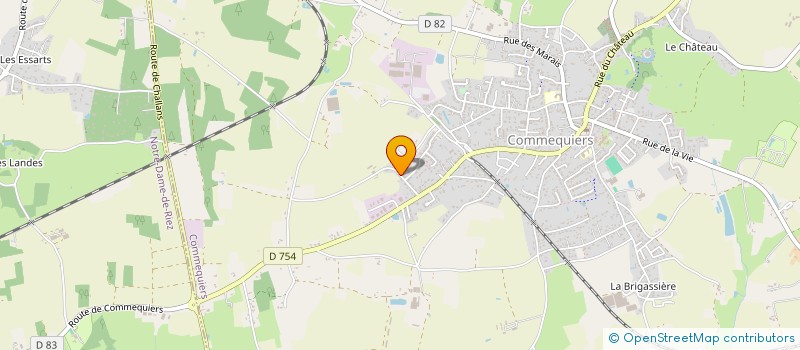 localisation de l'entreprise MGV ATLANTIQUE  COMMEQUIERS