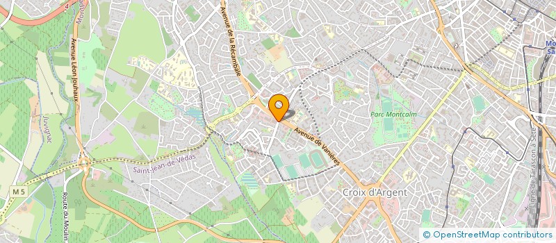 localisation de l'entreprise MGV DISTRIBUTION à MONTPELLIER