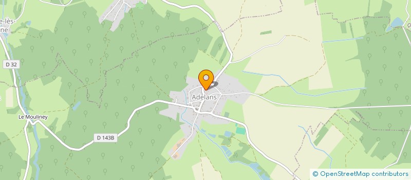 localisation de l'entreprise MGV IMMOBILIER  ADELANS-ET-LE-VAL-DE-BITHAINE