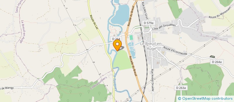 localisation de l'entreprise MGV SERVICE  LE FAULQ