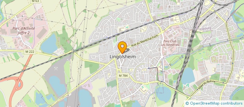 localisation de l'entreprise MGW  LINGOLSHEIM