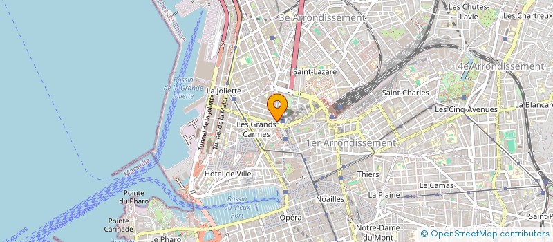 localisation de l'entreprise MGW à MARSEILLE