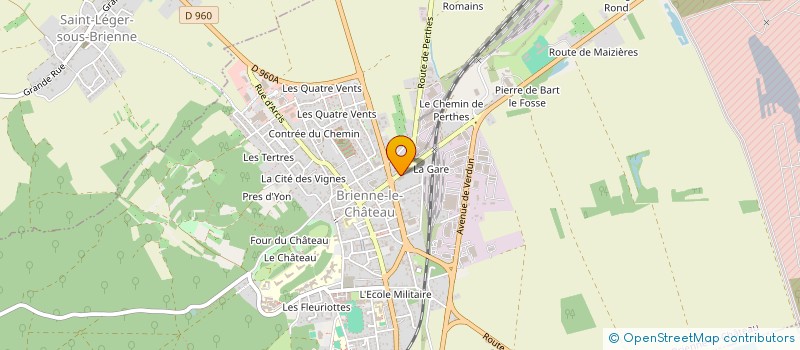 localisation de l'entreprise MGX à BRIENNE-LE-CHATEAU