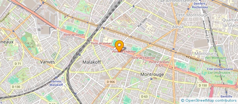 localisation de l'entreprise MGY BROTHER AND SISTER  MALAKOFF