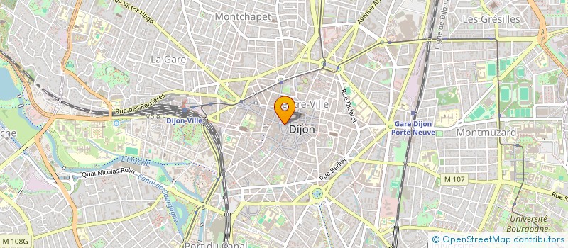 localisation de l'entreprise MH 2025 à DIJON