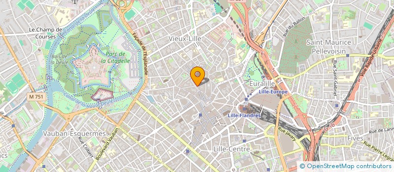 localisation de l'entreprise MH à LILLE