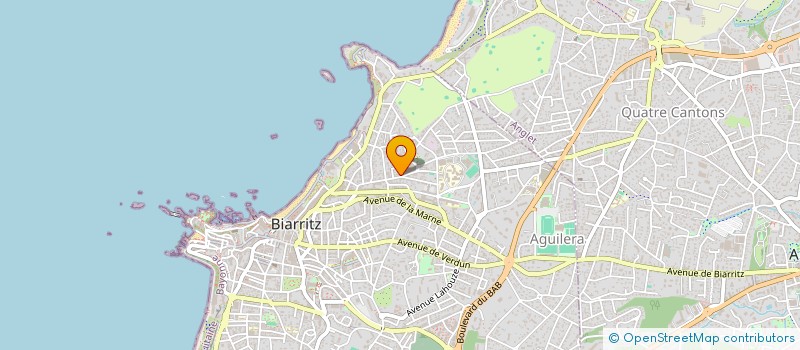 localisation de l'entreprise MH 5 CANTONS à BIARRITZ